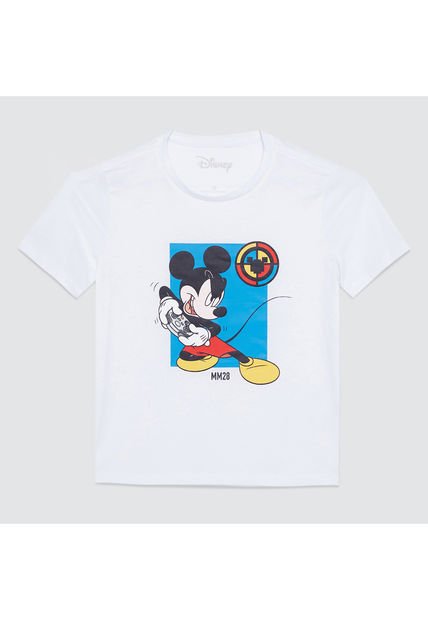Camiseta Para Niño Manga Corta Color Blanco Marca Ostu #80090153