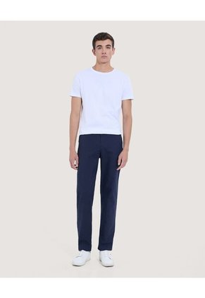 Pantalon Para Hombre Chino Color Azul  Marca Ostu #60070328