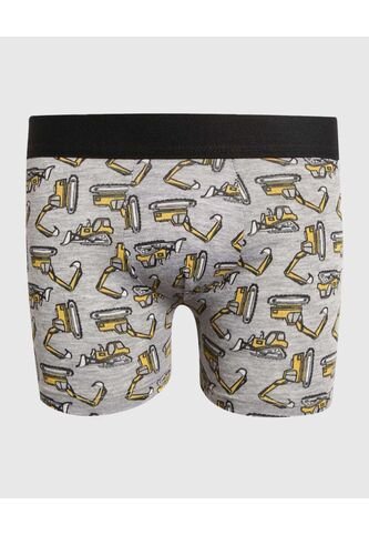 Boxer Para Niño Filete Color Gris  Marca Ostu #80000072 Ostu