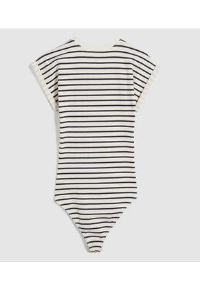 Body Para Mujer Manga Corta Color Azul  Marca Ostu #40200174