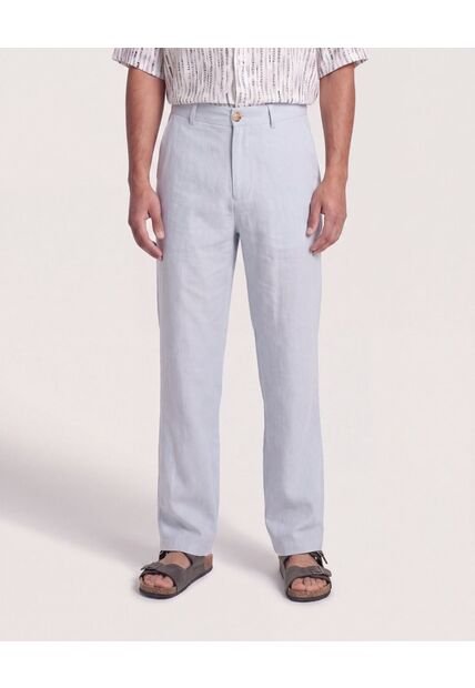 Pantalón De Moda Con Pinzas  Para Hombre Gris Ostu