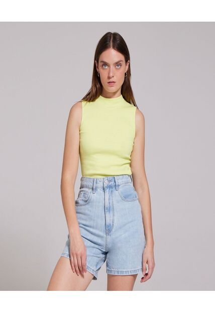 Camiseta Para Mujer Manga Sisa Color Verde  Marca Ostu #40091648