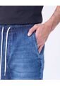 Jean Para Hombre Jogger Color Azul Marca Ostu #60160418 de Ostu