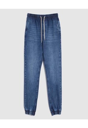 Jean Para Hombre Jogger Color Azul Marca Ostu #60160418