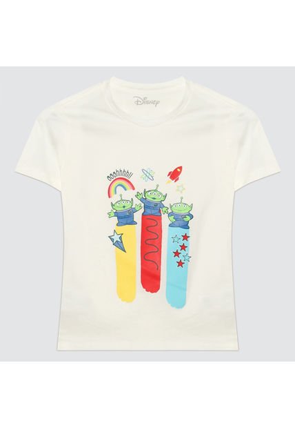Camiseta Para Niño Manga Corta Color Blanco Marca Ostu #80090139