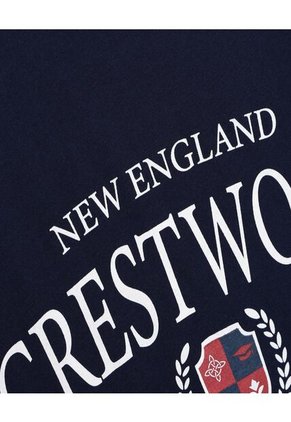 Camiseta Para Mujer Manga Corta Color Azul Marca Ostu #40092019