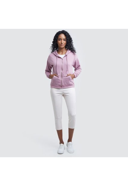 Pantalon Para Mujer Capri Color Rosado  Marca Ostu #40070347