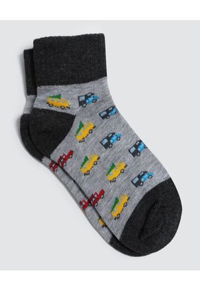 Medias Para Niño Tobillera Color Pack X Marca Ostu #80980113