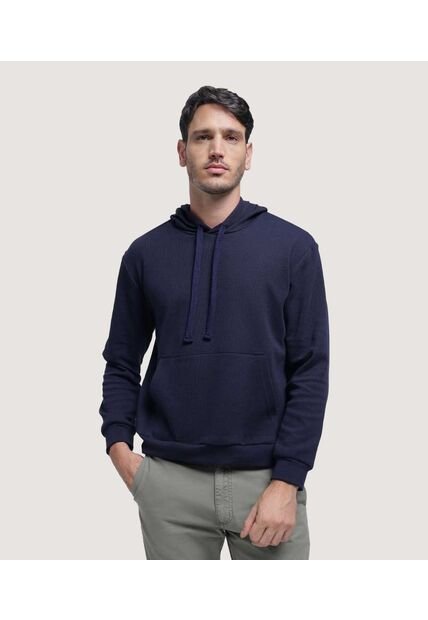 Buzo Para Hombre Hoodie Color Azul  Marca Ostu #60060353