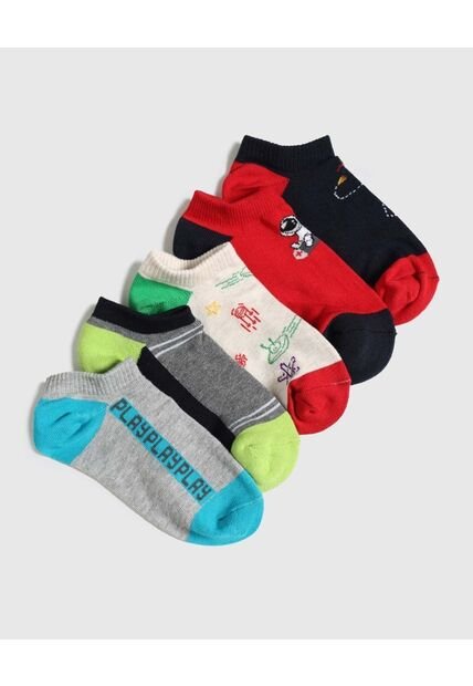 Medias Para Niño Invisible Color Pack X Marca Ostu #80980119