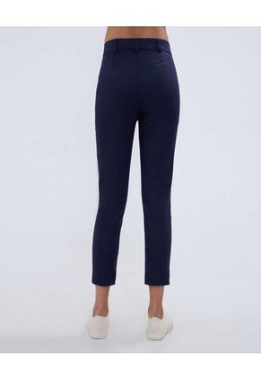 Pantalon Para Mujer Capri Color Azul  Marca Ostu #40070684