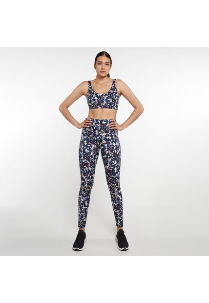 Leggins Para Mujer Largo Color Azul  Marca Ostu #40230396