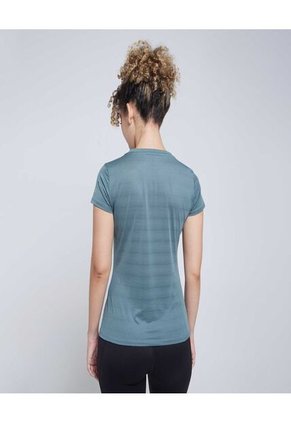 Camiseta Para Mujer Manga Corta Color Verde Marca Ostu #40092071