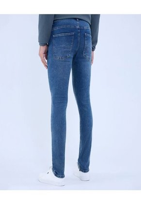 Jean Para Hombre Slim Color Azul Claro Marca Ostu #60160411