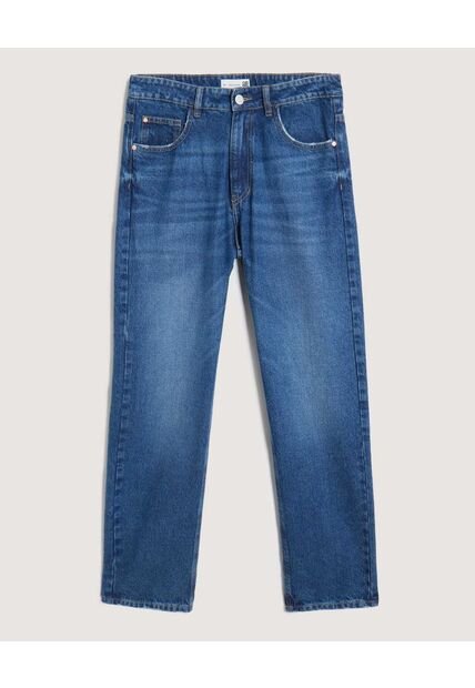 Jean  Para Hombre Straight Color Azul Marca Ostu #60168678