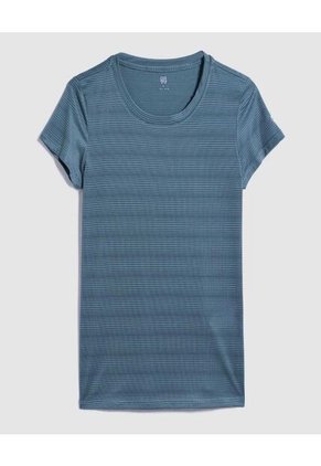 Camiseta Para Mujer Manga Corta Color Verde Marca Ostu #40092071