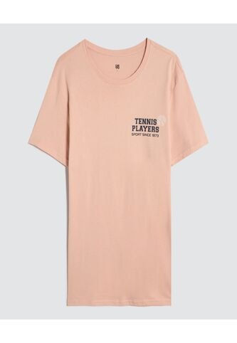 Camiseta Para Hombre Manga Corta Color Rosa Marca Ostu #60091561 Ostu