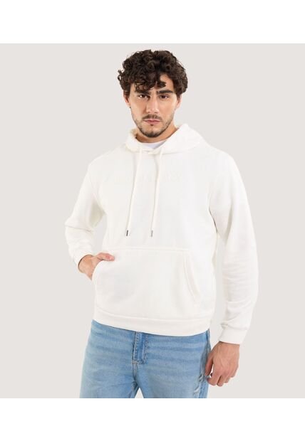 Buzo Para Hombre Hoodie Color Marfil Marca Ostu #60060459