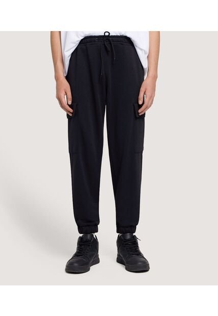Pantalon Para Hombre Jogger Color Negro Marca Ostu #60070345