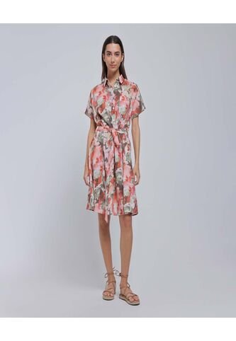 Vestido Para Mujer Manga Corta Color Rojo Marca Ostu #40170267 Ostu