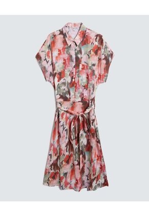 Vestido Para Mujer Manga Corta Color Rojo Marca Ostu #40170267