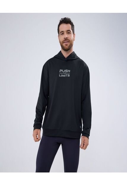 Buzo Para Hombre Hoodie Color Negro Marca Ostu #60060447
