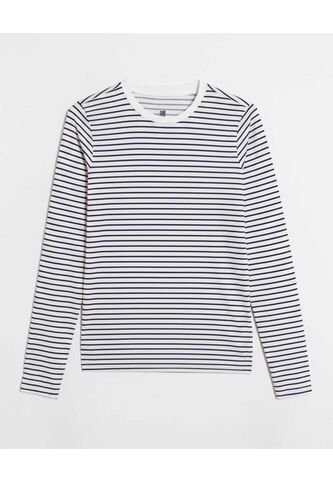 Camiseta  Para Mujer Manga Larga Cuello Redondo Color Azul Marca Ostu #40092677 Ostu