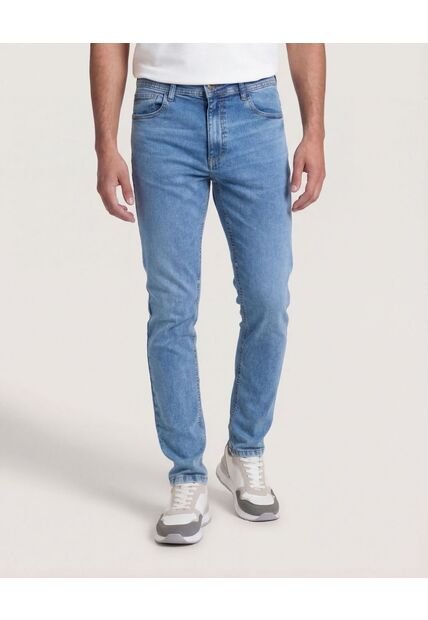 Jean  Para Hombre Skinny Color Azul Marca Ostu #60160449