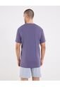 Camiseta  Para Hombre Manga Corta Cuello Redondo Color Morado Marca Ostu #60091742 de Ostu