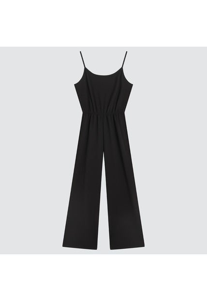 Enterizo Para Mujer Manga Sisa Color Negro Marca Ostu #40320043
