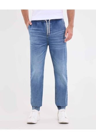 Jean  Para Hombre Jogger Color Azul Marca Ostu #60160457 Ostu