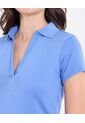 Polo  Para Mujer Manga Corta Color Azul Marca Ostu #40110186 de Ostu