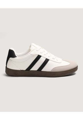 Tenis Para Hombre Casual Color Blanco Marca Ostu #60720124