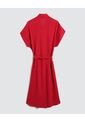 Vestido Para Mujer Manga Corta Color Rojo Marca Ostu #40170266 de Ostu
