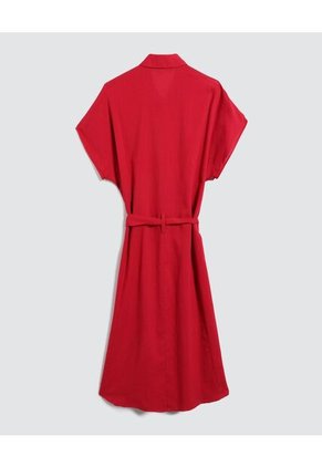 Vestido Para Mujer Manga Corta Color Rojo Marca Ostu #40170266