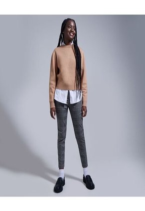 Pantalon Para Mujer Chino Color Negro Marca Ostu #40070486