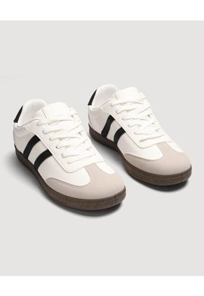 Tenis Para Hombre Casual Color Blanco Marca Ostu #60720124