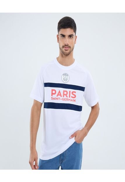Camiseta Para Hombre Manga Corta Cuello Redondo Color Blanco Marca Ostu #60091767