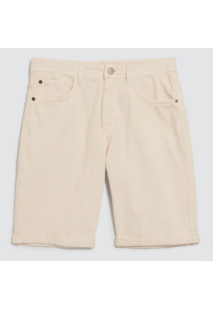Bermuda Para Hombre  Color Beige Marca Ostu #60100259