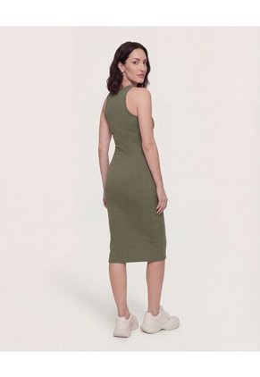 Vestido  Para Mujer M/Sisa Largo Color Verde Marca Ostu #40178214