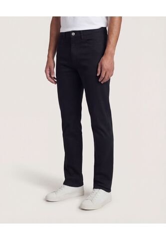 Pantalón  Para Hombre 5 Bolsillos Color Negro Marca Ostu #60070536 Ostu