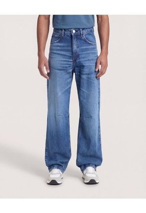 Jean Para Hombre Loose Color Azul Marca Ostu #60160446