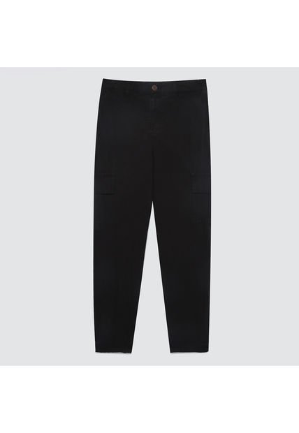 Pantalon Para Niño  Color Negro Marca Ostu #80070041