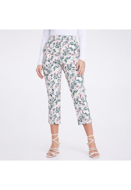 Pantalon Para Mujer Capri Color Rosado Claro Marca Ostu #40070404