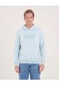 Buzo Hoodie Con Estampado  Para Hombre Verde Ostu de Ostu