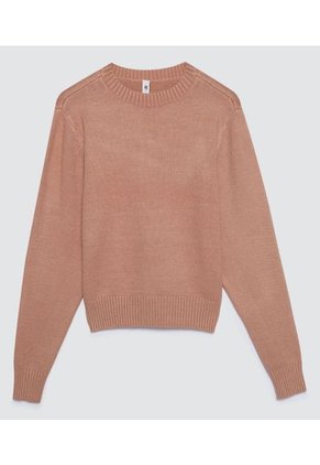 Saco Para Mujer Cuello Redondo Color Café  Marca Ostu #40330077