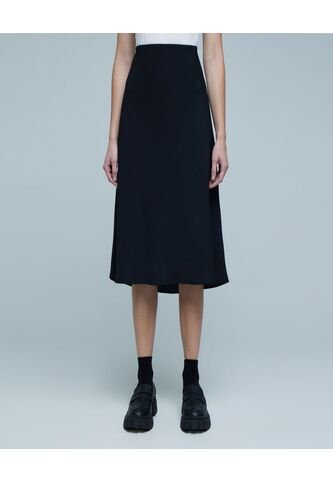 Falda Para Mujer Medio Color Negro Marca Ostu #40140138 Ostu