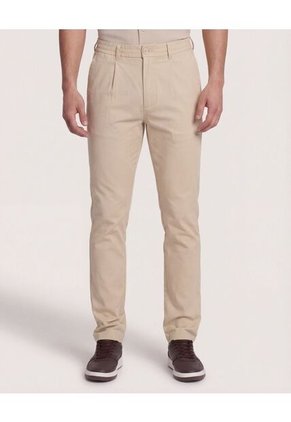 Pantalón Para Hombre Moda Color Beige Marca Ostu #60070557