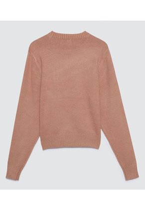 Saco Para Mujer Cuello Redondo Color Café  Marca Ostu #40330077