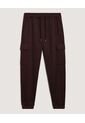 Pantalón  Para Hombre Jogger Cargo Color Café Marca Ostu #60070580 de Ostu